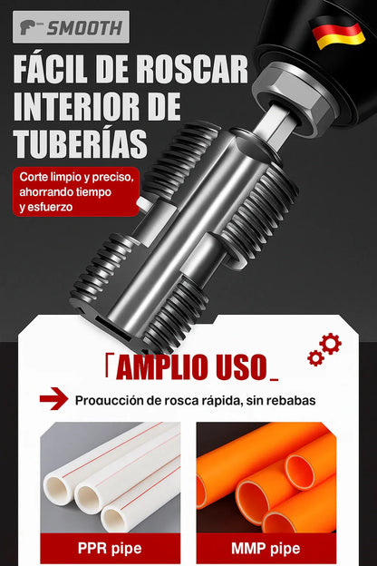 Driller™ Roscador para PVC/PPR — SET x2 piezas (½ y ¾)